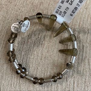 ALEX & ANI Recycled Metal Bracelet Silver Gift New